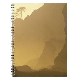 USA, Washington, Olympic Nationalpark, Sonnenunter Notizblock