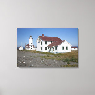 USA, Washington, Port Townsend, Point Wilson Leinwanddruck