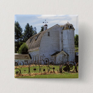 USA, Washington, Pullman, Scheune Button