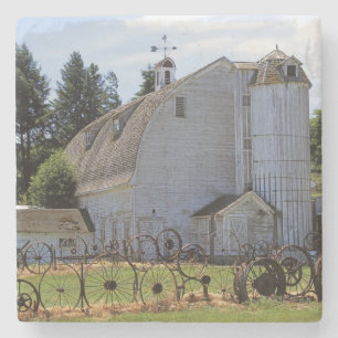 USA, Washington, Pullman, Scheune Steinuntersetzer