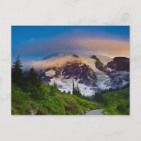 USA, Washington, Rainier. Morgensonne