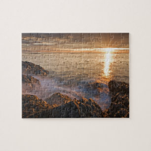 USA, Washington, San Juan Islands.  Ein dramatisch