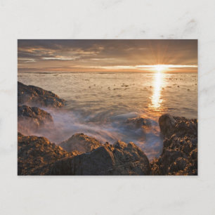 USA, Washington, San Juan Islands. Ein dramatisch Postkarte