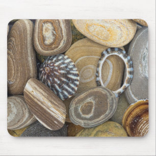 USA, Washington, Seabeck. Nahaufnahme des Strandes Mousepad