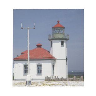 USA, Washington, Seattle, Alki Point Leuchtturm, 2 Notizblock