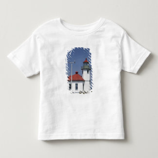 USA, Washington, Seattle, Alki Point Lighthouse, Kleinkind T-shirt