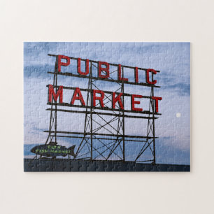 USA, Washington, Seattle, Pike Street Market