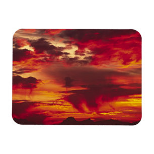 USA, Washington, Seattle. Sunrise Magnet
