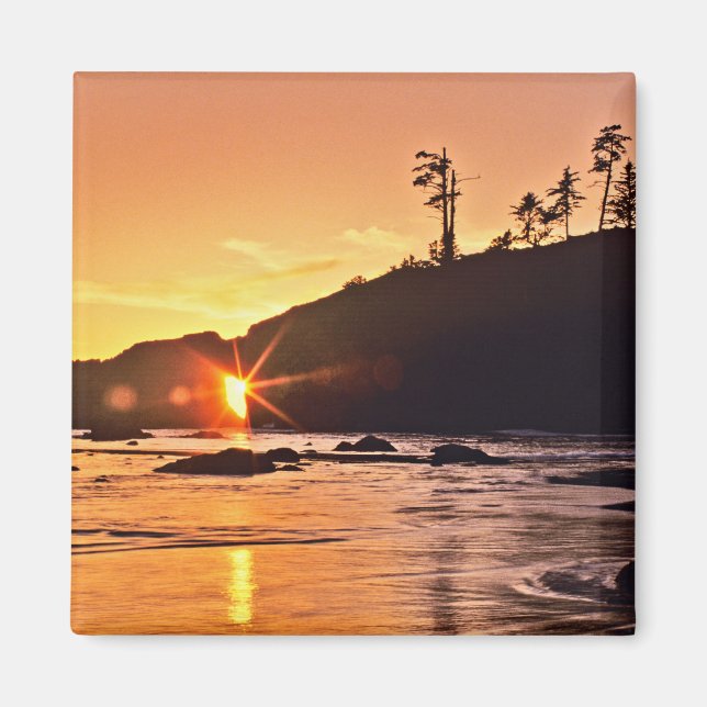 USA, Washington Staat, Olympic National Park. 3 Magnet (Vorne)