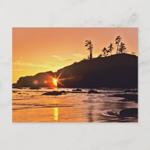 USA, Washington Staat, Olympic National Park. 3 Postkarte