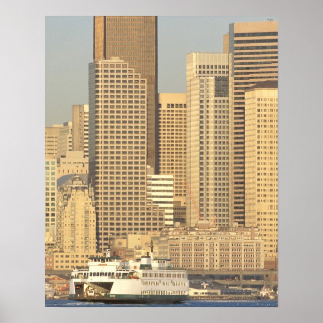 USA, Washington Staat, Seattle. Poster (Vorne)