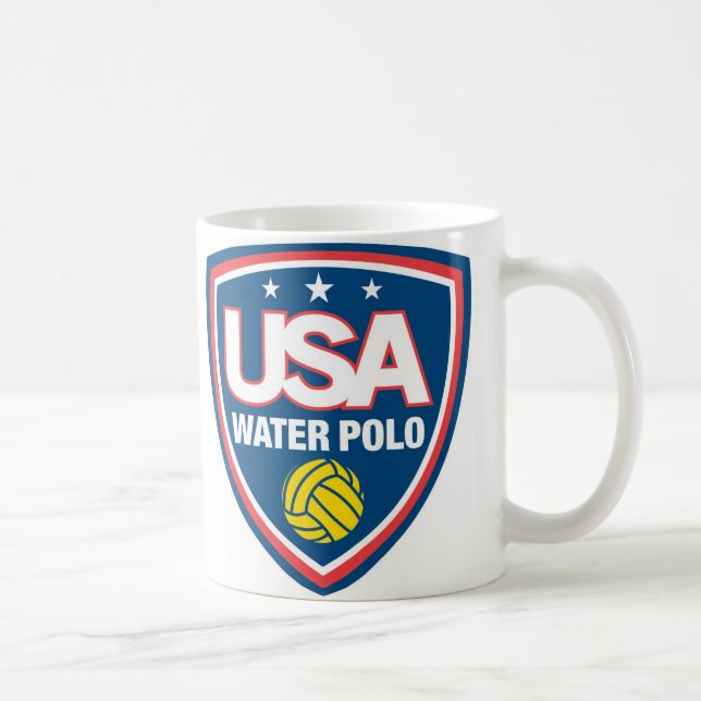 USA-Wasser-Polo-Tasse Kaffeetasse (Rechts)