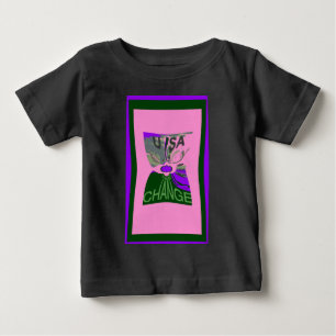 USA Wechsel Kunst Druck Baby T-shirt