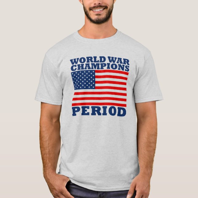 USA, Weltkrieg-Meister, Zeitraum T-Shirt (Vorderseite)