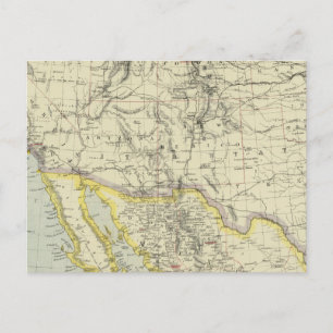 USA West, Mexiko Nordmeer Postkarte