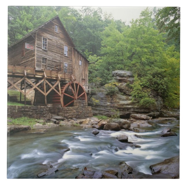 USA, West Virginia, Babcock SP. Rustikal Fliese (Vorderseite)