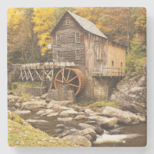 USA, West Virginia, Clifftop. Babcock Staat 2 Steinuntersetzer