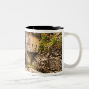 USA, West Virginia, Clifftop. Babcock State 2 Zweifarbige Tasse
