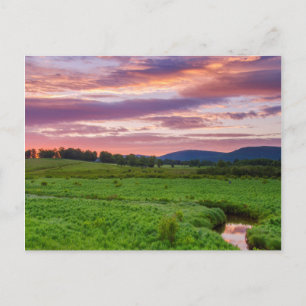 USA, West Virginia, Davis. Horizontal Postkarte