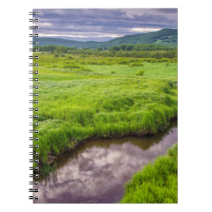 USA, West Virginia, Davis. Landschaft 2 Notizblock