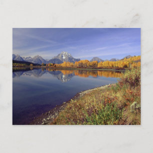 USA, Wyoming, Grand Teton National Park. Berg 2 Postkarte