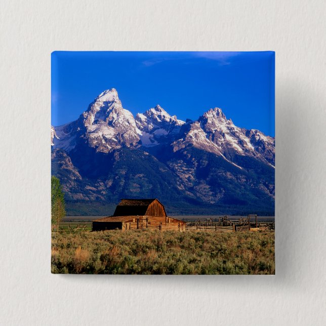 USA, Wyoming, Grand Teton National Park, Morning Button (Vorderseite)