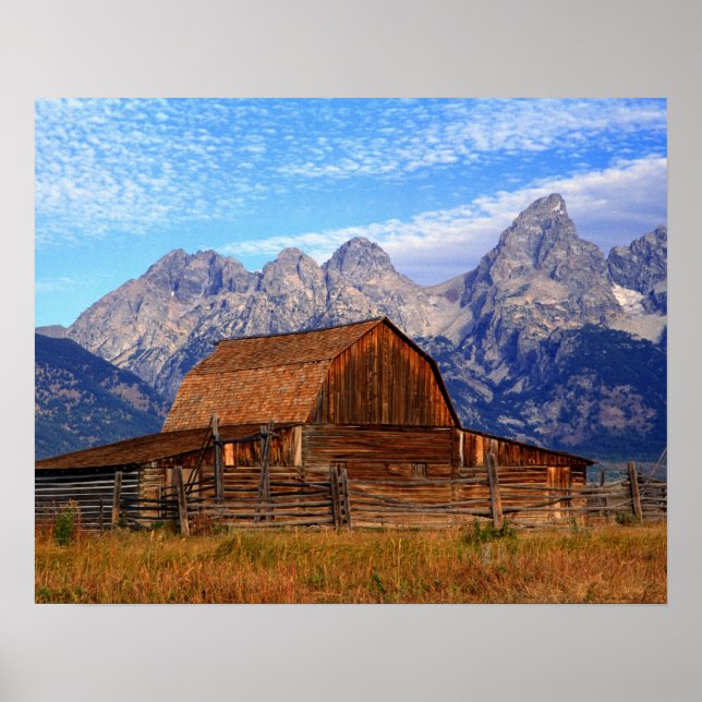 USA, Wyoming, Grand Teton National Park. Poster (Vorne)