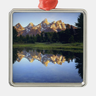 USA, Wyoming, Grand Teton Nationalpark. Grand Ornament Aus Metall