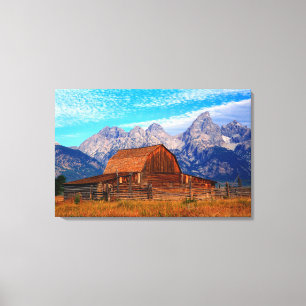 USA, Wyoming, Grand-Teton-Nationalpark. Leinwanddruck