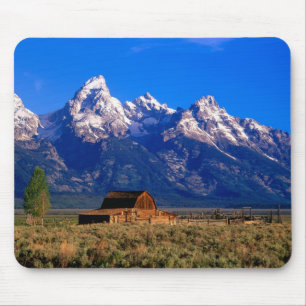 USA, Wyoming, Grand-Teton-Nationalpark, Morgen Mousepad