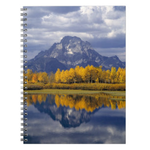 USA, Wyoming, Grand Teton NP. Gegen die Notizblock