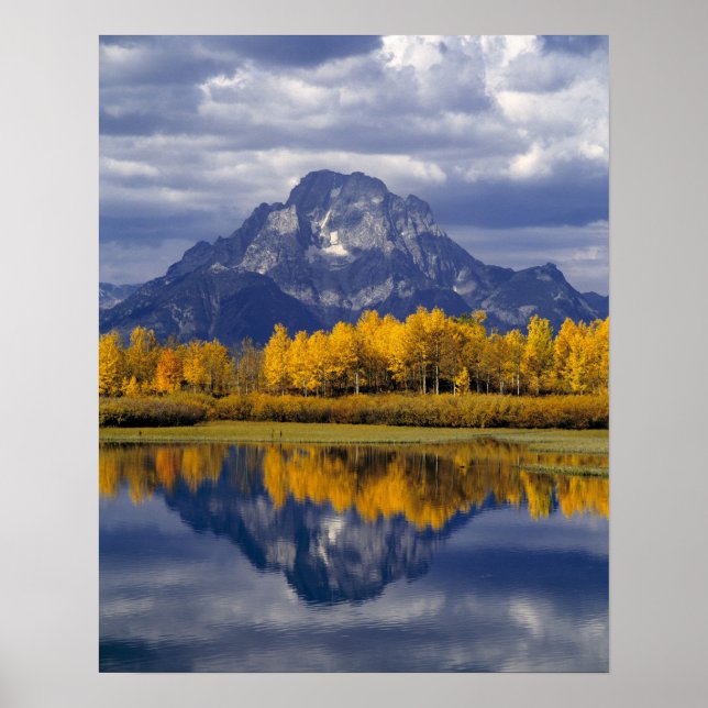 USA, Wyoming, Grand Teton NP. gegen Poster (Vorne)
