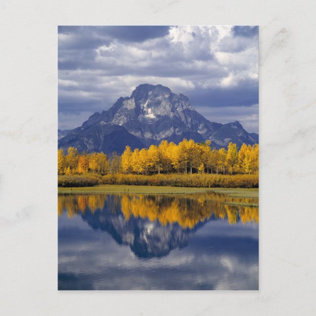 USA, Wyoming, Grand Teton NP. gegen Postkarte (Vorderseite)