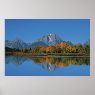 USA, Wyoming, Grand Tetons Nationalpark in Poster