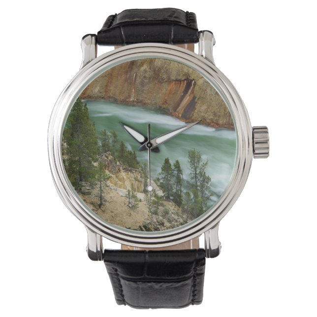 USA, Wyoming, Yellowstone Nationalpark Armbanduhr (Vorderseite)