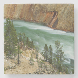 USA, Wyoming, Yellowstone-Nationalpark Steinuntersetzer