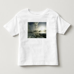 USA, Wyoming, Yellowstone Nationalpark. Sunrise Kleinkind T-shirt