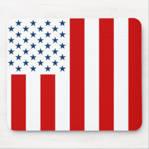 USA - Zivile Flagge der Peacetime Mousepad