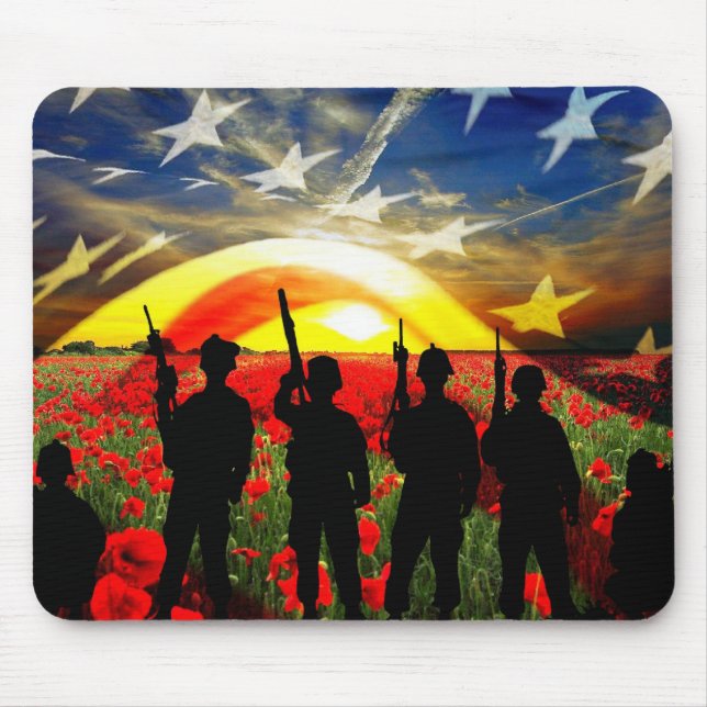 USA zu Ehren Mousepad (Vorne)