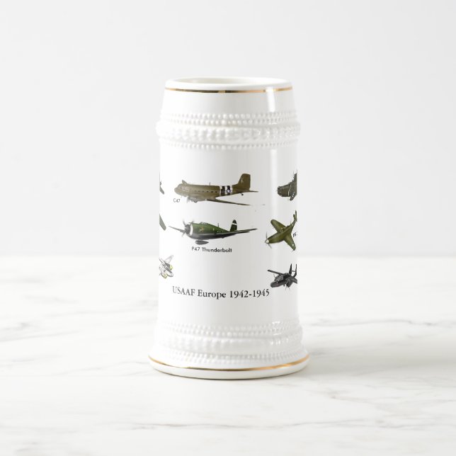 USAAF-Gedenkstein Bierglas (Mittel)
