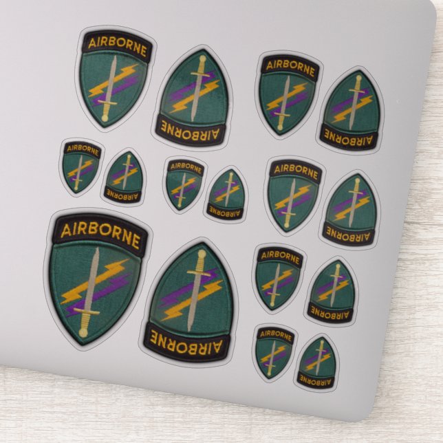 USACAPOC(A) Army Zivil Affairs Contour Sticker (Detail)