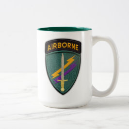 USACAPOC (A) spezielle ops ziviler Zweifarbige Tasse