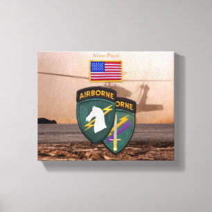 USACAPOC Special Ops veterans veterans veterans Pa Leinwanddruck