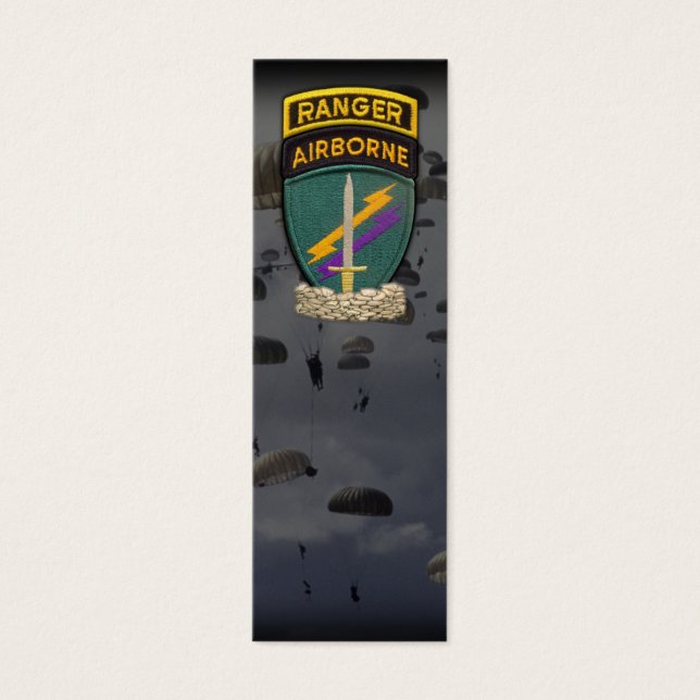USACAPOC Special ops zivil Affairs Bookmarkers (Vorderseite)