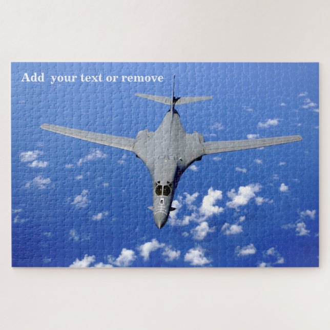 USAF B-1 Lancer supersonic long range bomber, (Horizontal)