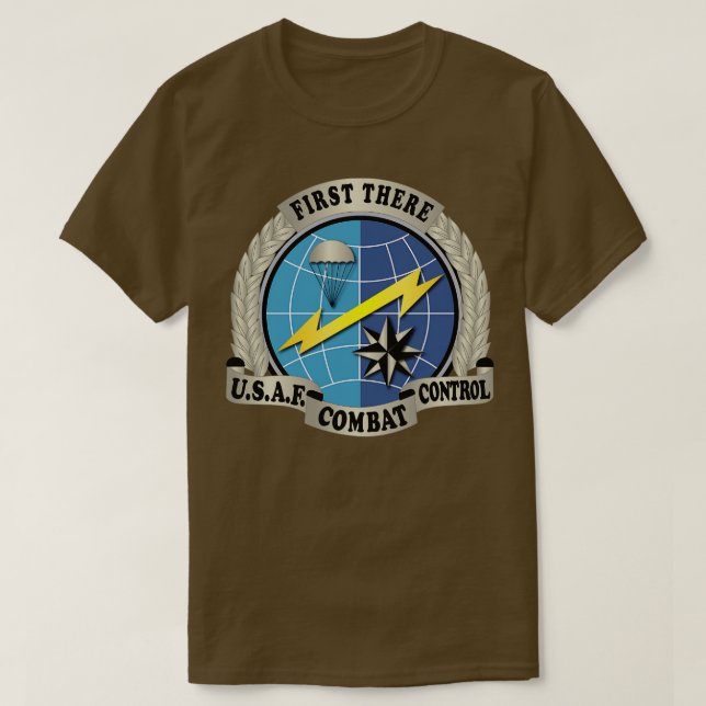 USAF-Combat-Controller-Abzeichen "No Txt" T-Shirt (Design vorne)
