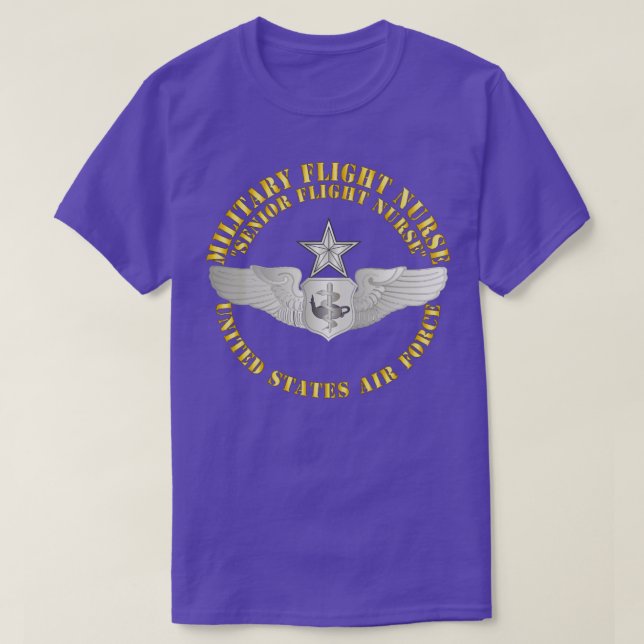 USAF Militärische Flugkurse T-Shirt (Design vorne)