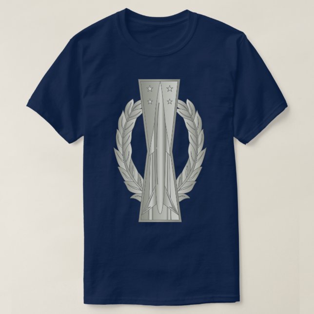 USAF Missileman Missileman Basic Two Txt T-Shirt (Design vorne)