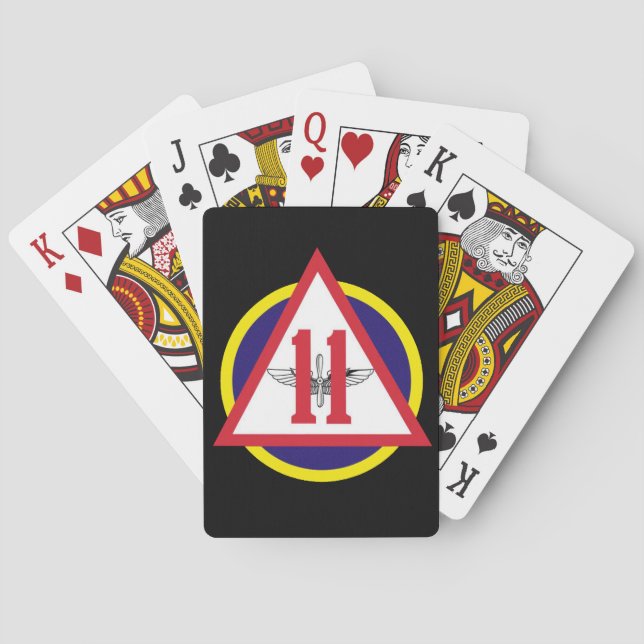 USAFA Cadet Squadron 11 Bicycle Playing Cards Spielkarten (Rückseite)