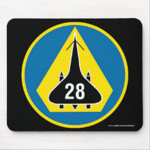 USAFA Kadett-Geschwader 28" Amsel-" Mausunterlage